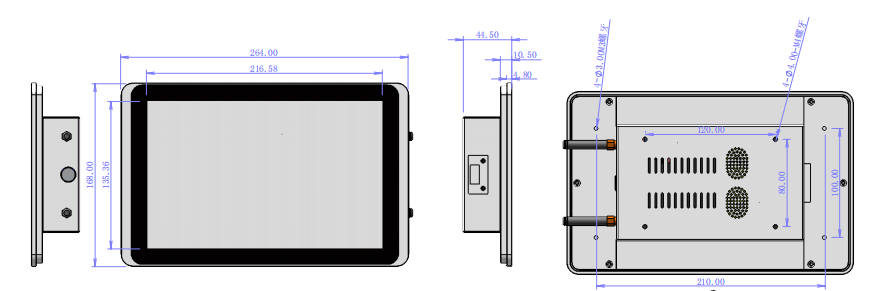 10.1" Industrial All-in-One PC